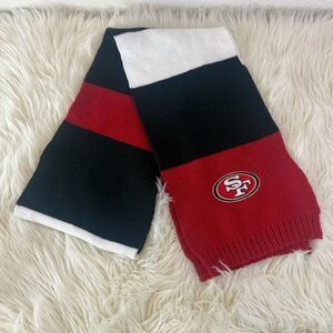 NFL San Francisco Logo Striped Knit Scarf